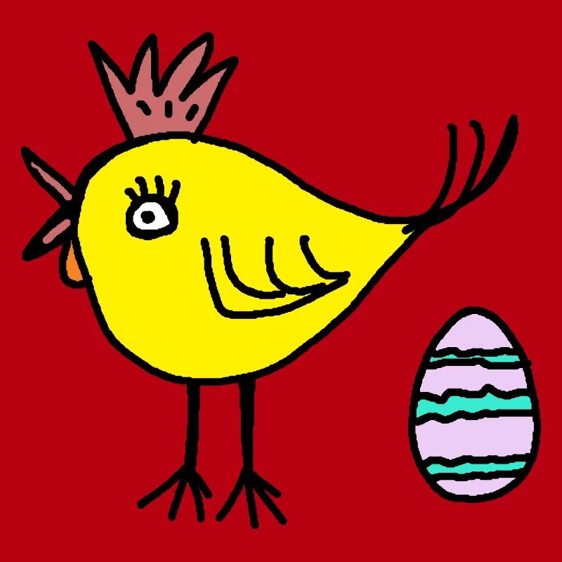 Chicken Chick Egg Easter Easter Egg Kids