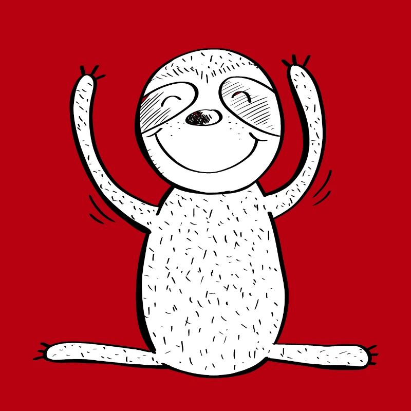 Happy Sloth - Comic - Animals