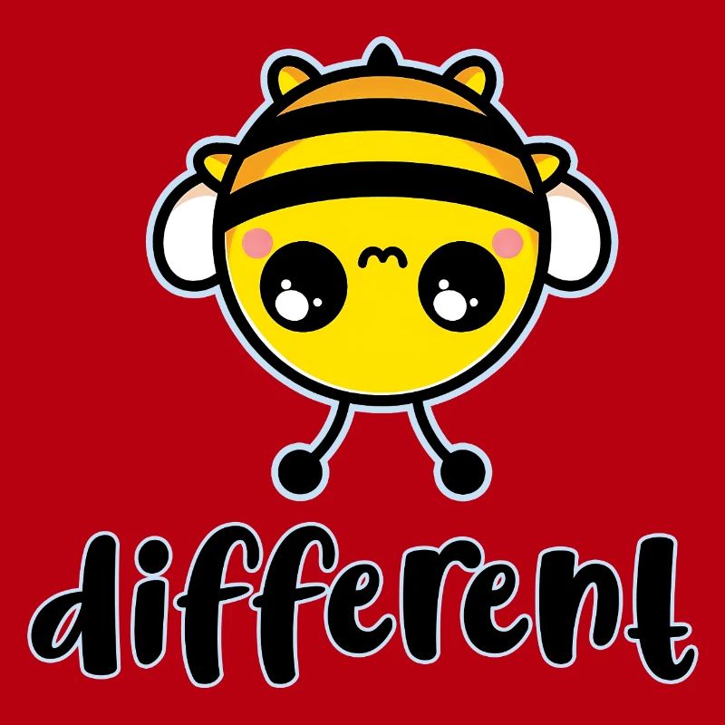 Bee Different Cute Character