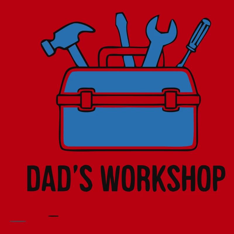 Dad's Workshop Tool Logo