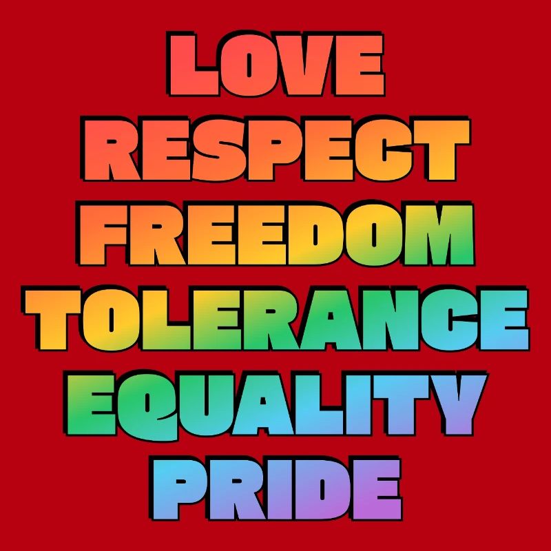 Rainbow Pride Values