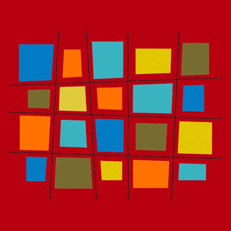 Farbiges Patchwork von Cean