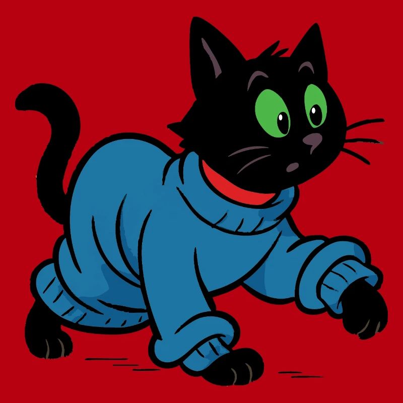 Meeko en pull oversize