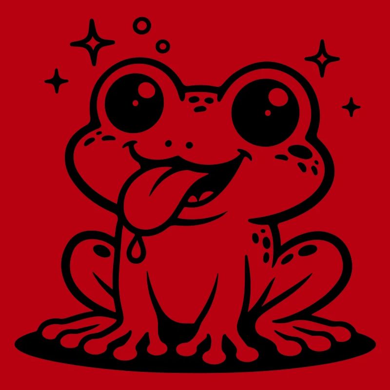 Toad Comic Frog