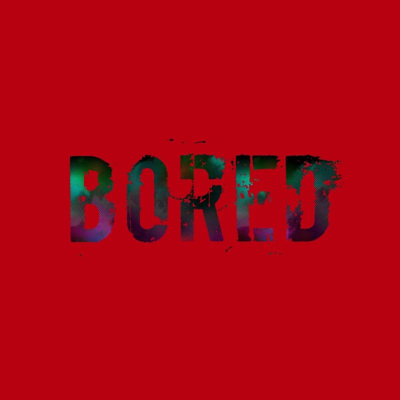 Bored Farbexplosion Graffiti Text