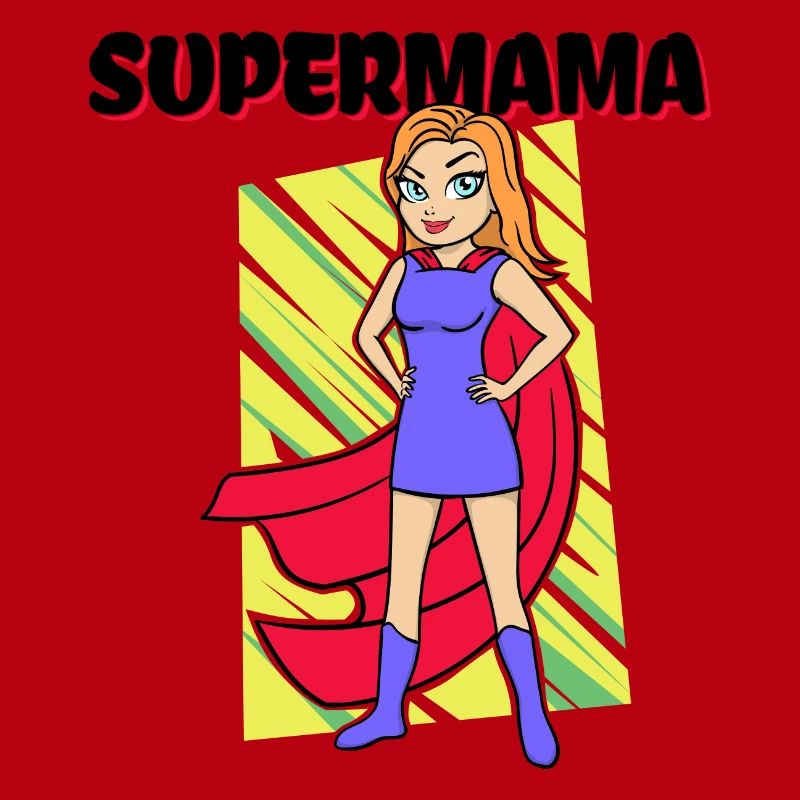 Supermama Beste Mutter Muttertag Statement Mama