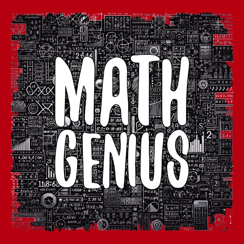 Math Genius Math Genius Math cadeau