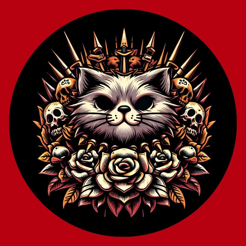 Evil cat