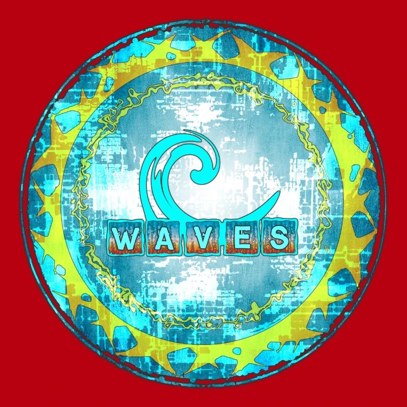 Abstract Waves Pattern