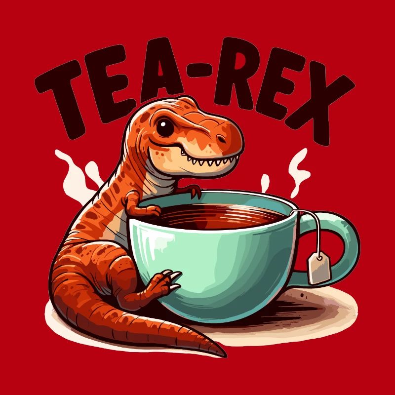 Tee Rex Tee-Rex Teetrinker Geschenk