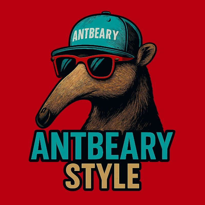 Dessin animé de Fourmilier style Antbeary