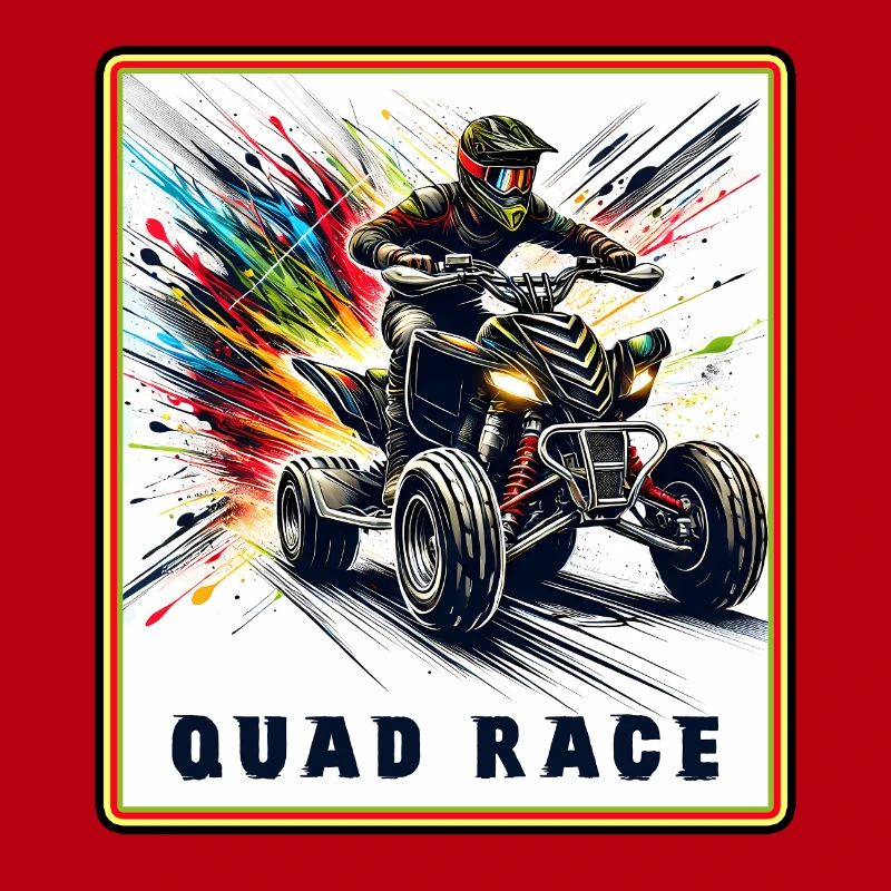 Course de quad – Explosion de vitesse