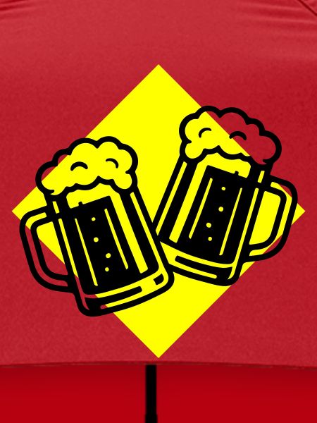Bier Anstoßen Bierkrug