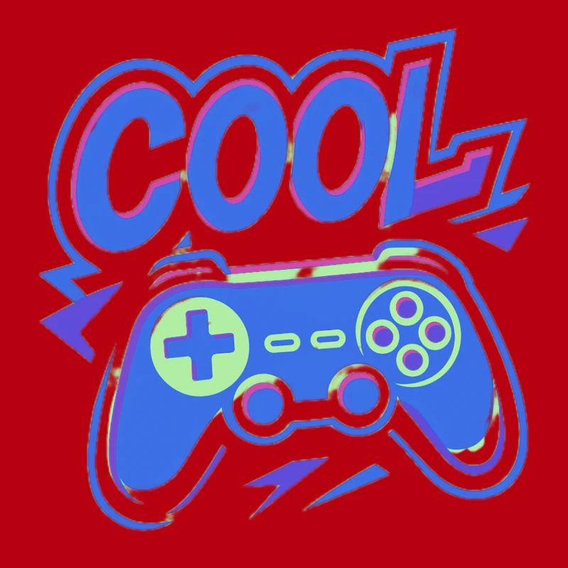 Neon Gaming Controller