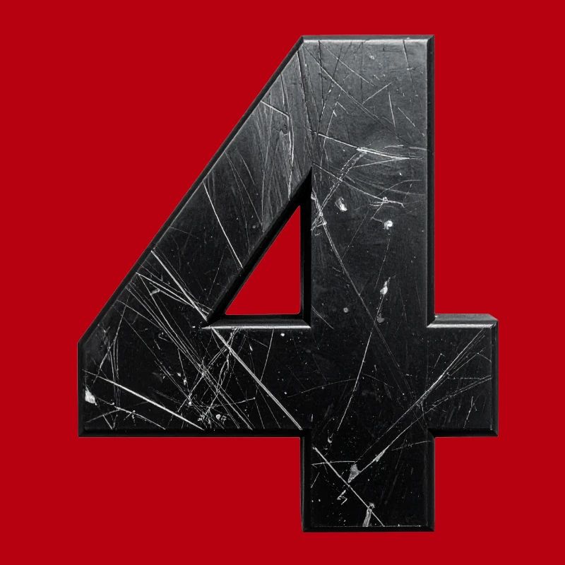 Four Metal Scratch Texture