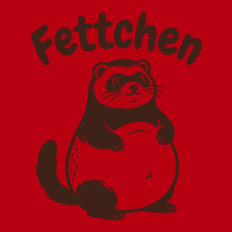 Frettchen - Fettchen mit dicken Bauch