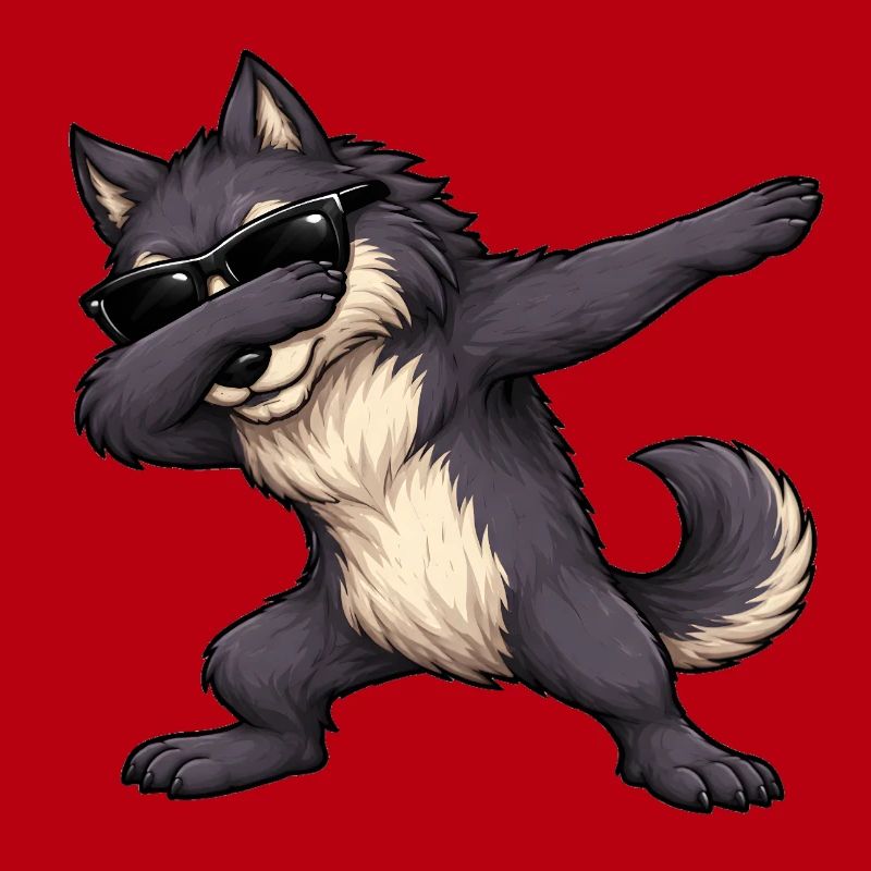 Dabbing Werwolf