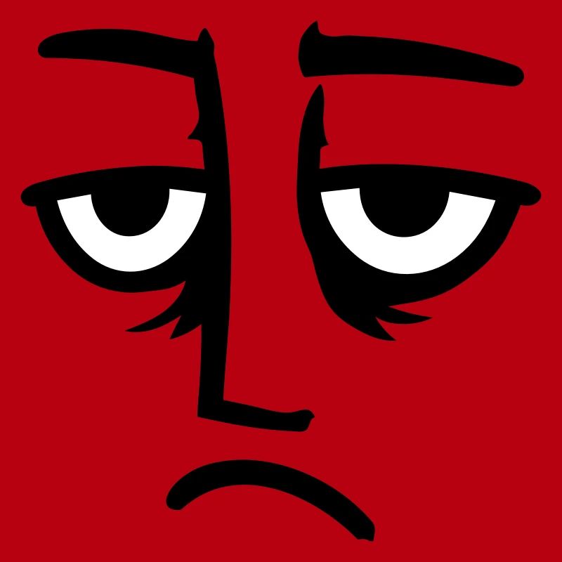 Grumpy sad disappointed face funny