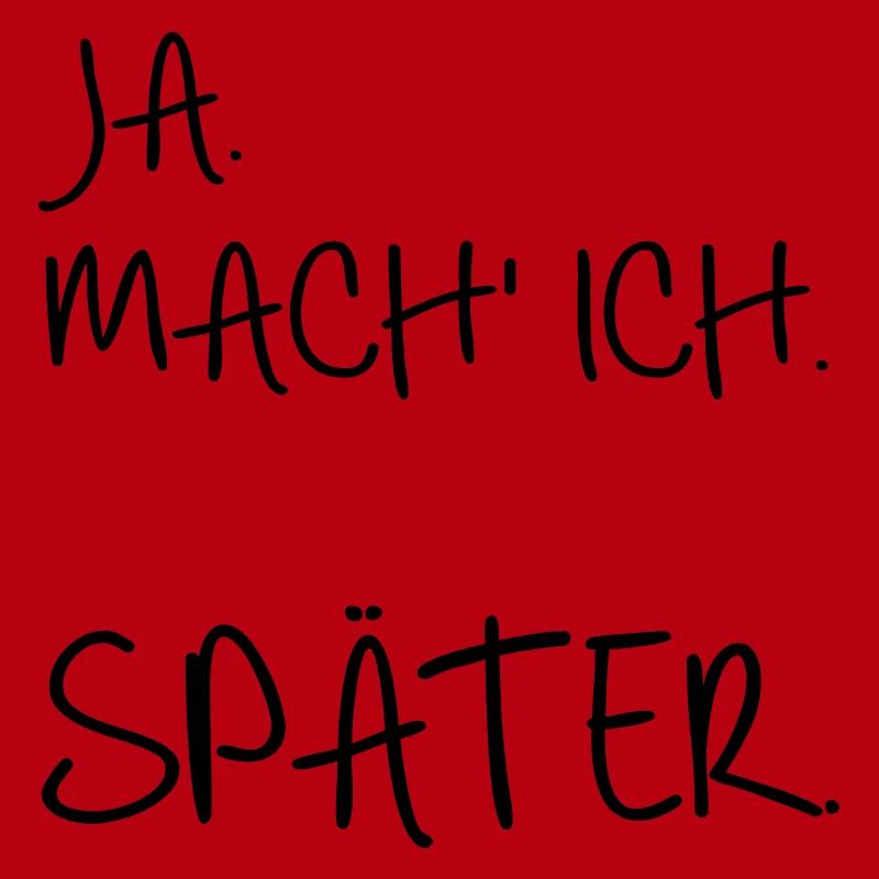 Prokrastination SPÄTER