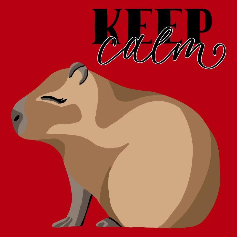 Keep Calm Capybara