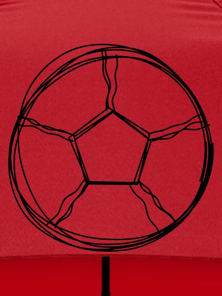 Fußball handgezeichnet