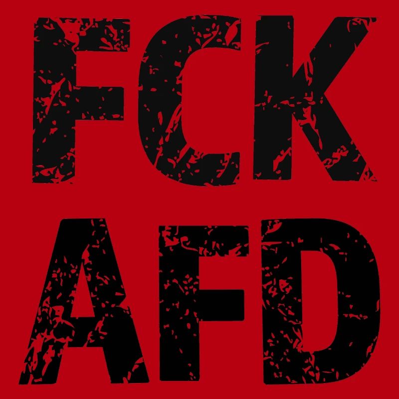 FCK AFD Bold Text Graphic