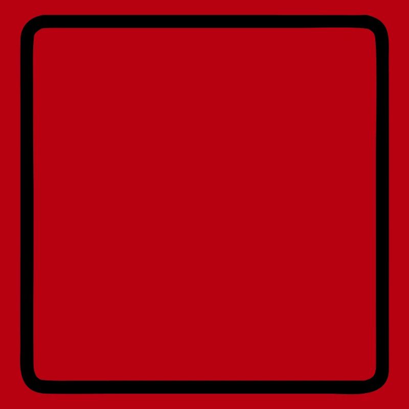 Square Frame Rounded Outline