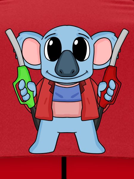 Tankwart Koala Tankstelle