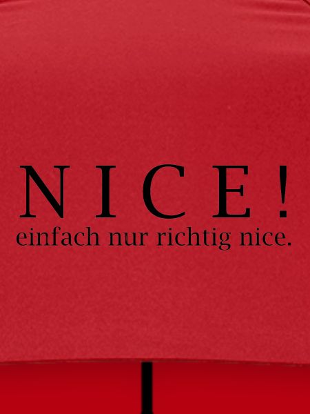NICE! Einfach nur richtig nice.
