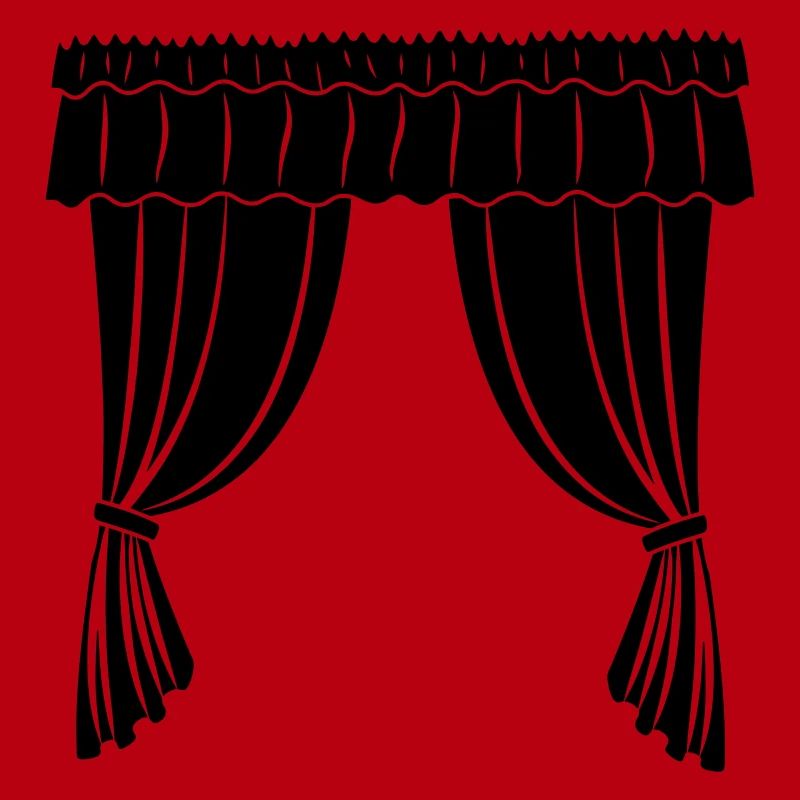 Vorhänge Theater oder Geschäft