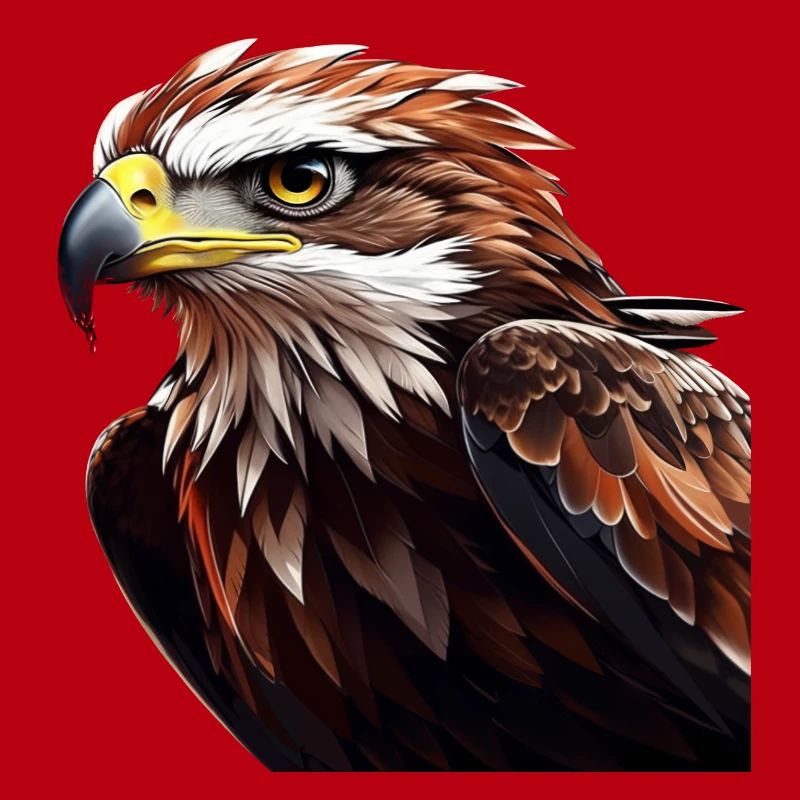 Powerful Eagle Head