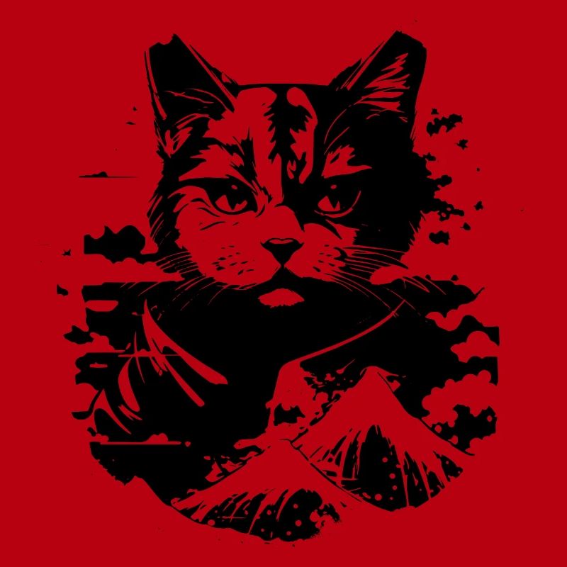 Look d’anime de chat
