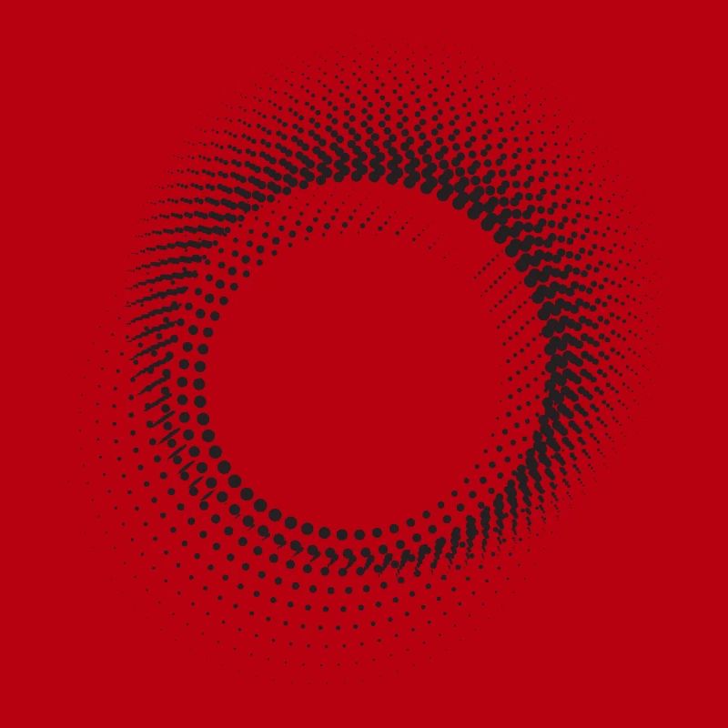 Halo Dot Ring Pattern