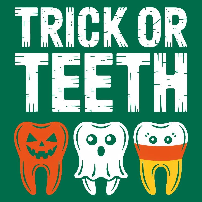 Trick oder Teeth Halloween-Trio