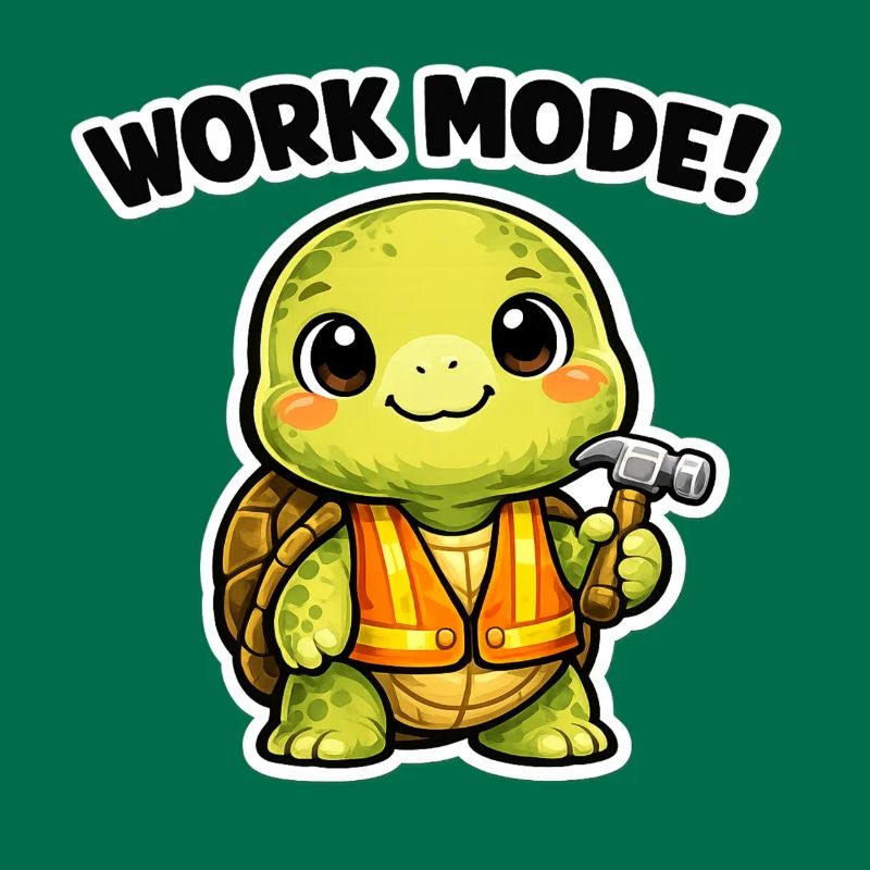 Arbeitsmodus Schildkröte Bauheld
