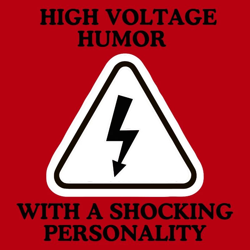 Lightning Warning Triangular Sign