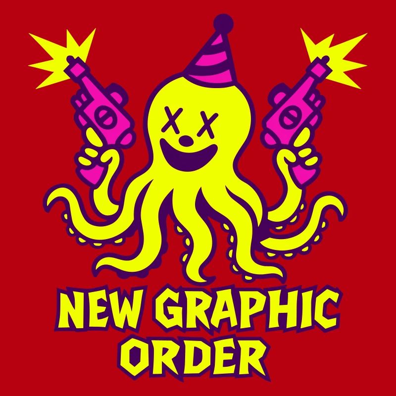 NGO Krake Neon Pop