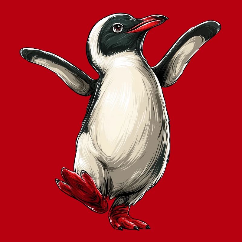 fröhlicher Pinguin :)