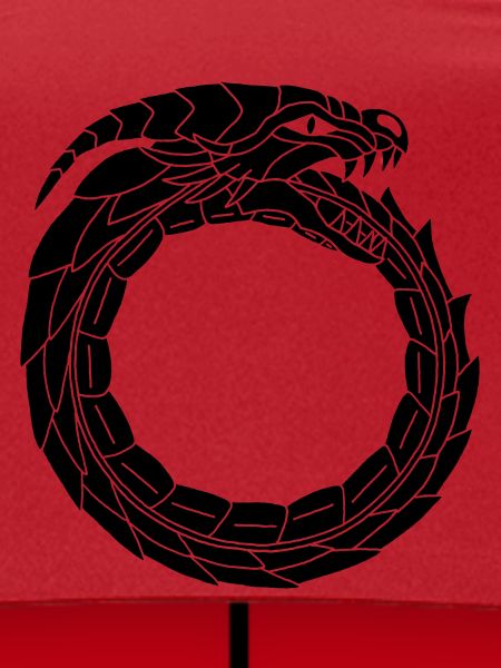 Dragon noir dévoreur