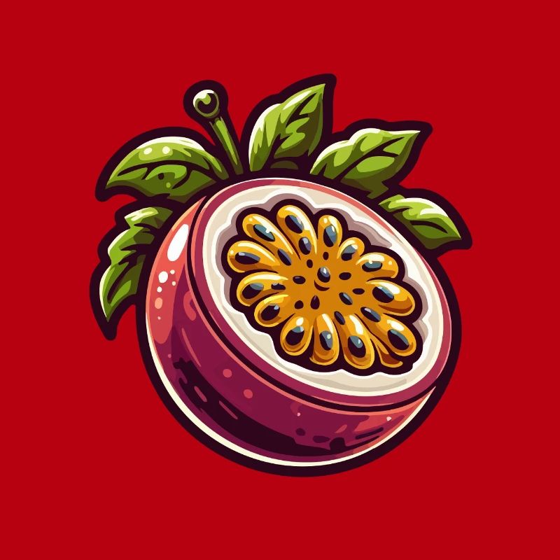 Passionate Exotic Fruit Pattern