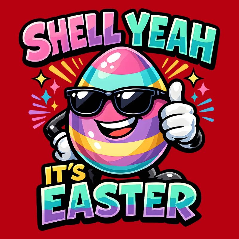 Shell Yeah It's Easter Ostern Spruch Hell yeah