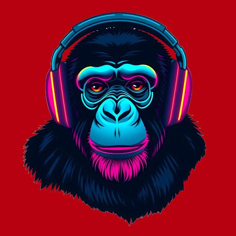 Monkey as DJ