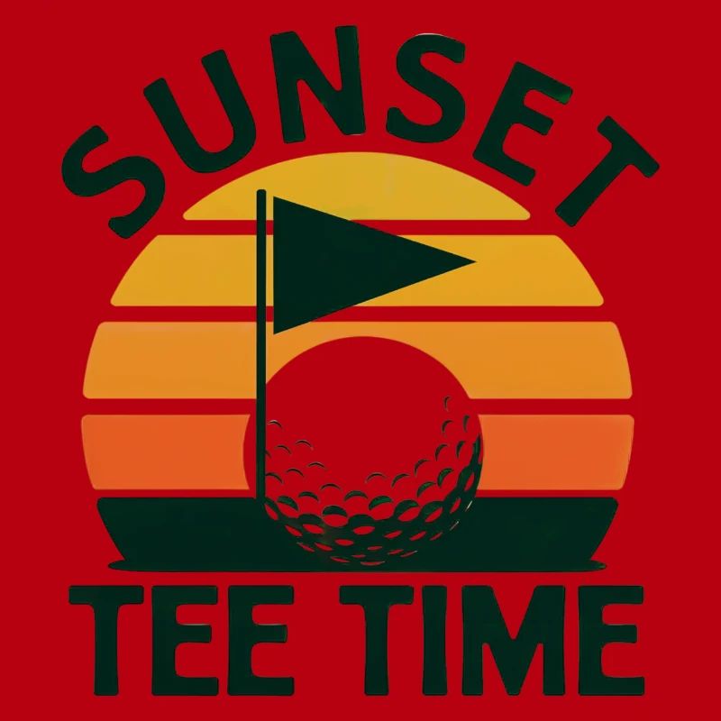 Golf Golfing Retro
