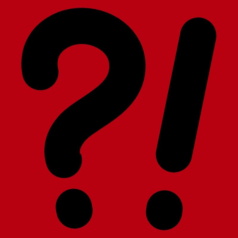 Question marks and exclamation marks