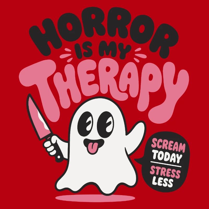 Horror Is My Therapy Ghost