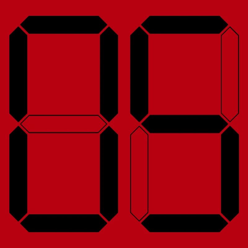 NUMBER 05 Zero Five Birthday Gift Digital