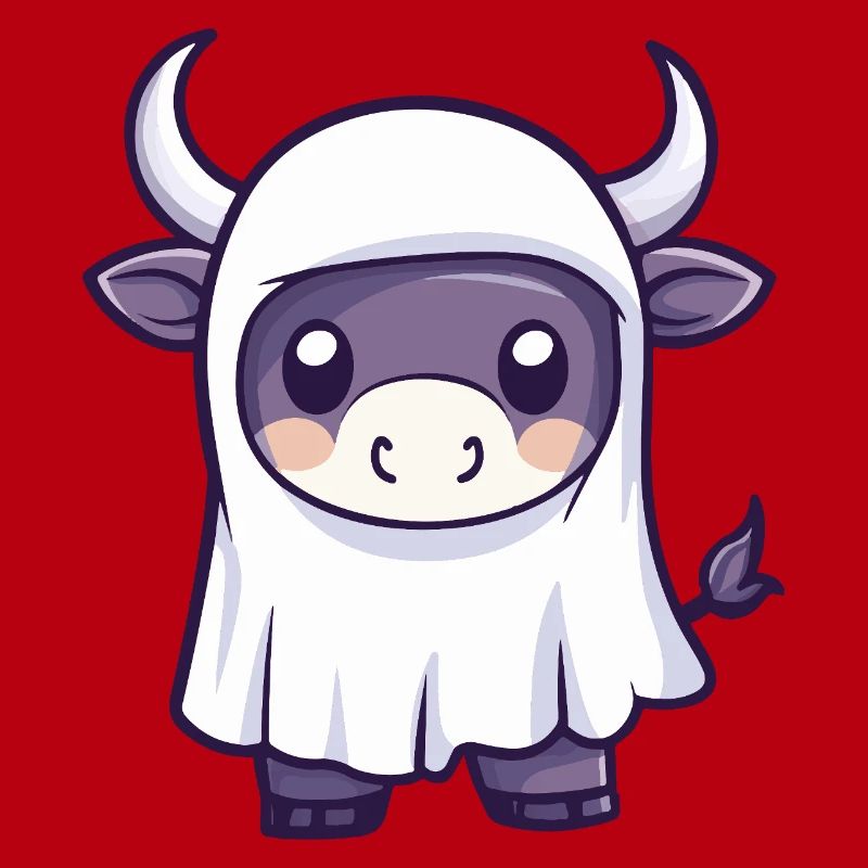Stier Halloween Geist