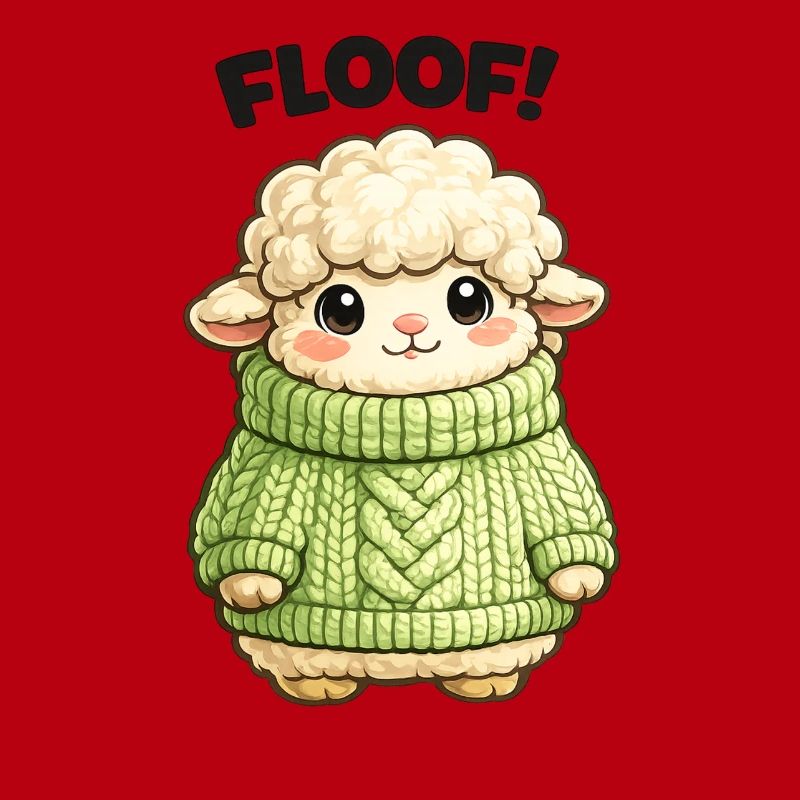 Kuscheliges Schäfchen Pullover Design