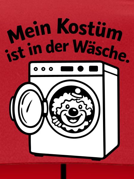 Karneval_Muffel: Kostüm in Wäsche