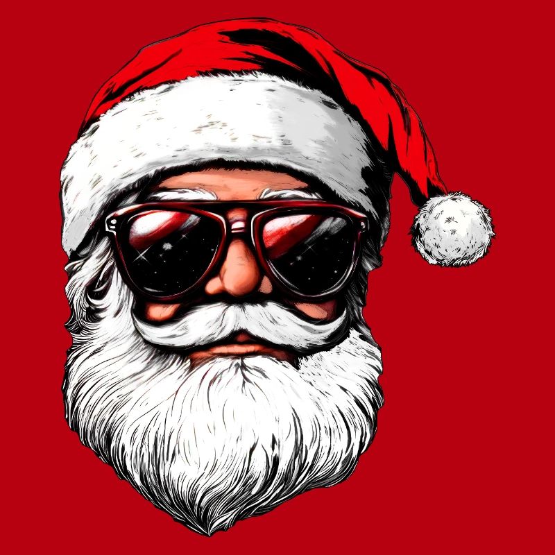 Cooler Weihnachtsmann